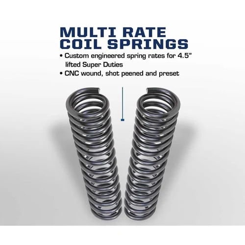 Carli 4.5"-5.5" Lift Multi-Rate Front Coils 05-26 Ford F-250 / F-350 SuperDuty 4x4 - Image 2