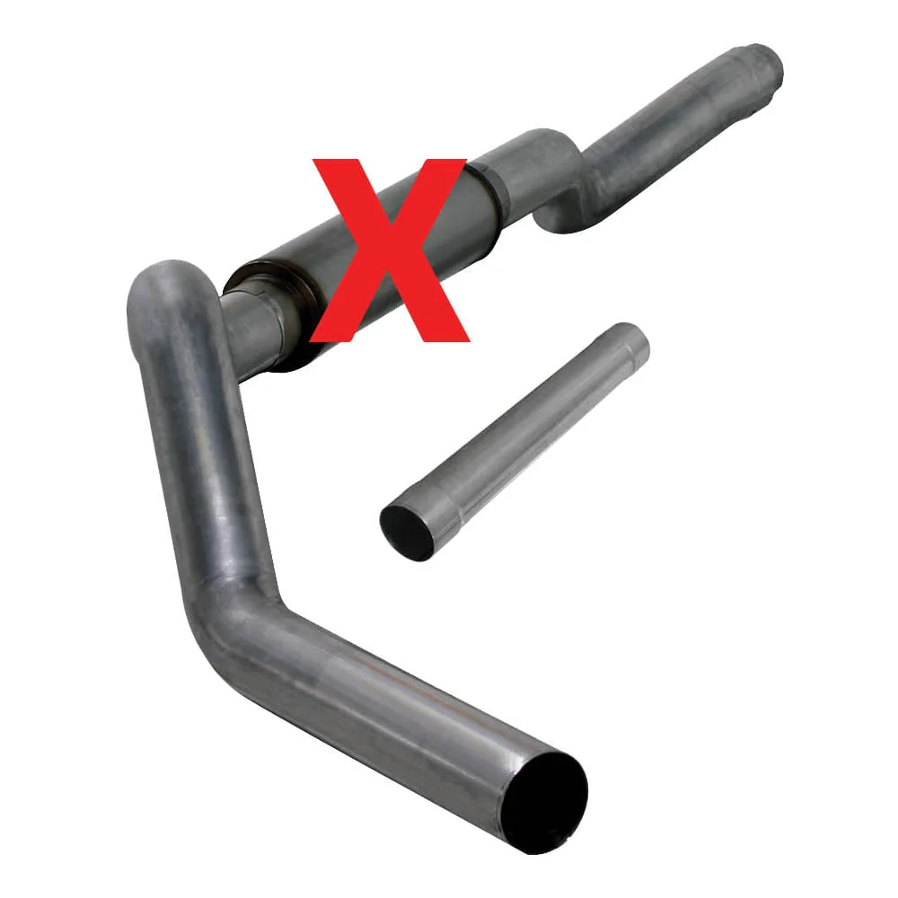 Diamond Eye 5" Stainless Cat Back Exhaust 06-07 6.6L GM Duramax LBZ - Image 5