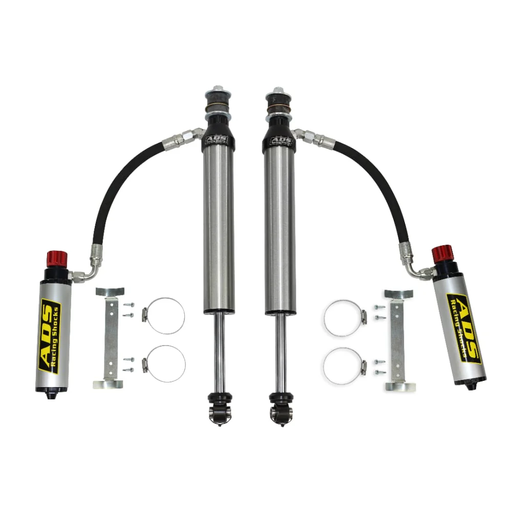 ADS Front 2.5" Remote Reservoir Compression Adjuster Shock (Pair) 03-12 Ram 2500 / 3500 4WD