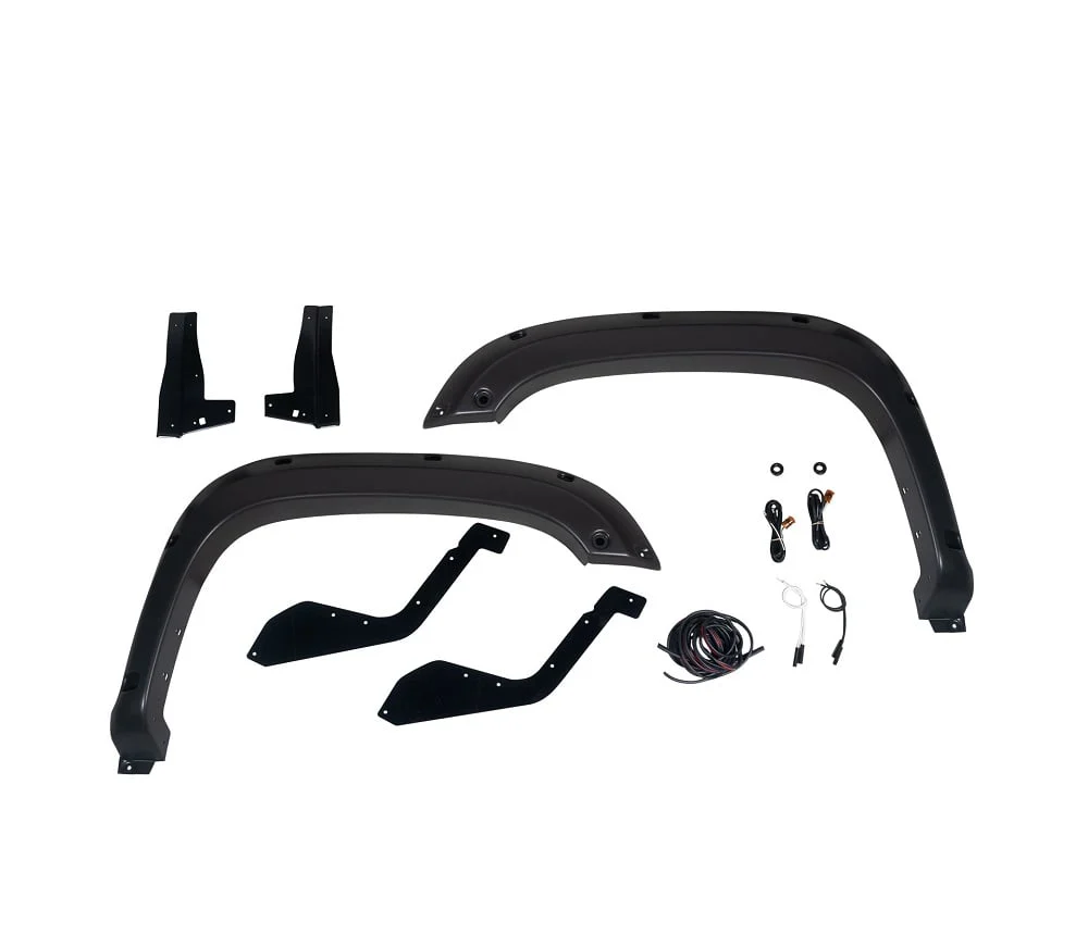 AEV Highmark Front Fender Flare Kit 17-22 Chevrolet Colorado ZR2 / ZR2 Bison Crew Cab - Image 6