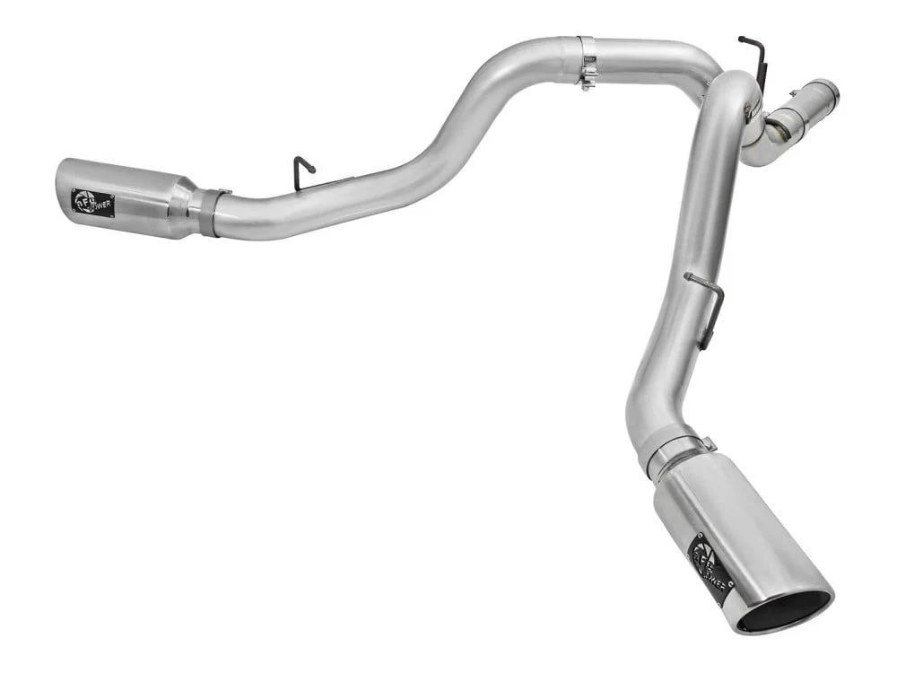 AFE ATLAS 4" Aluminized DPF-Back Exhaust System 2016 GM 6.6L Duramax LML - Image 7