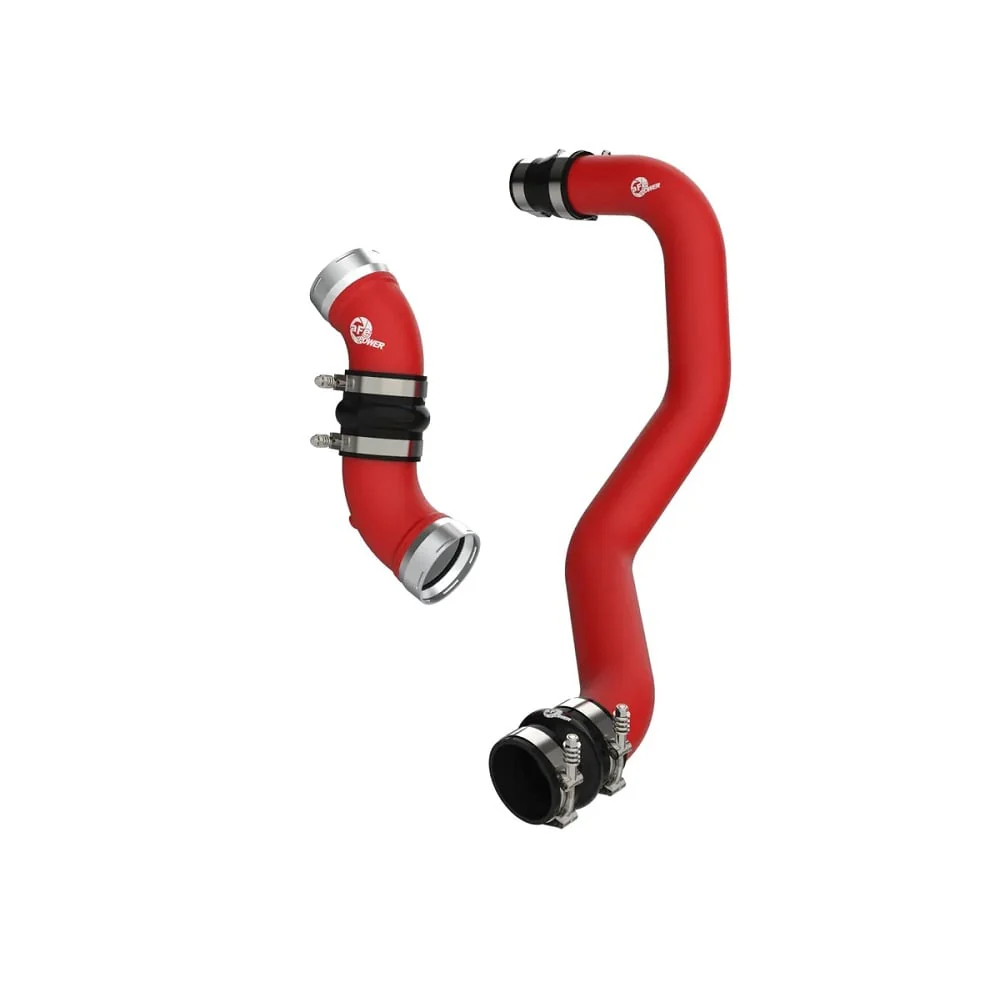 AFE BladeRunner Aluminum Hot and Cold Charge Pipe Kit 06-10 GM 6.6L Duramax LBZ/LMM - Image 3