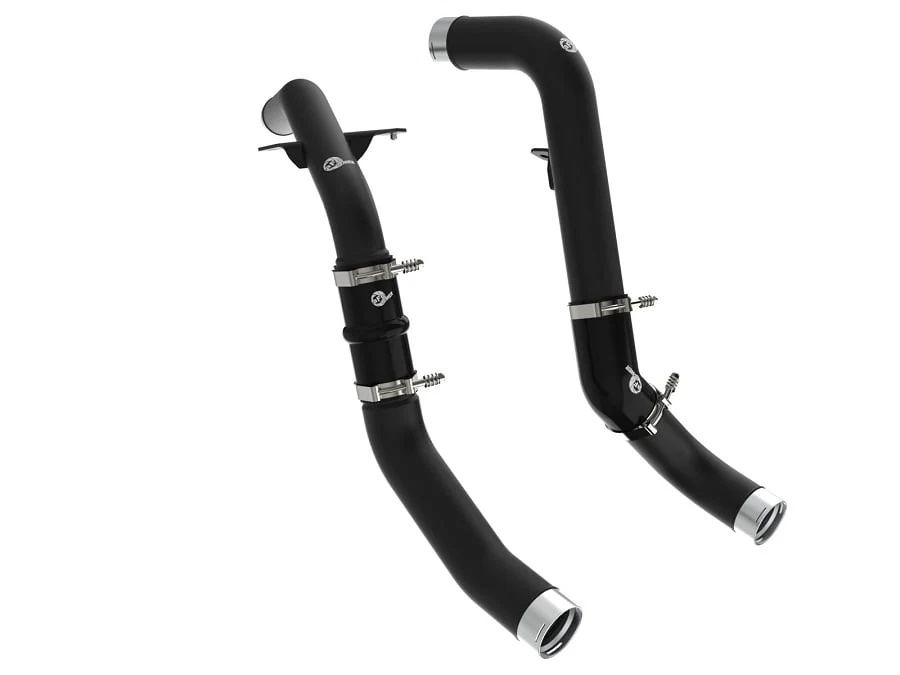AFE BladeRunner Black Aluminum Charge Pipes 20-23 Ram 1500 3.0L EcoDiesel - Image 3