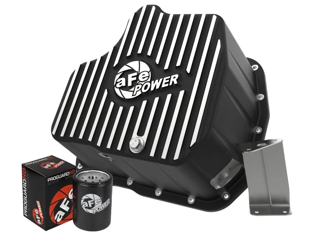 AFE Engine Oil Pan 11-16 GM 6.6L Duramax LML - Image 6