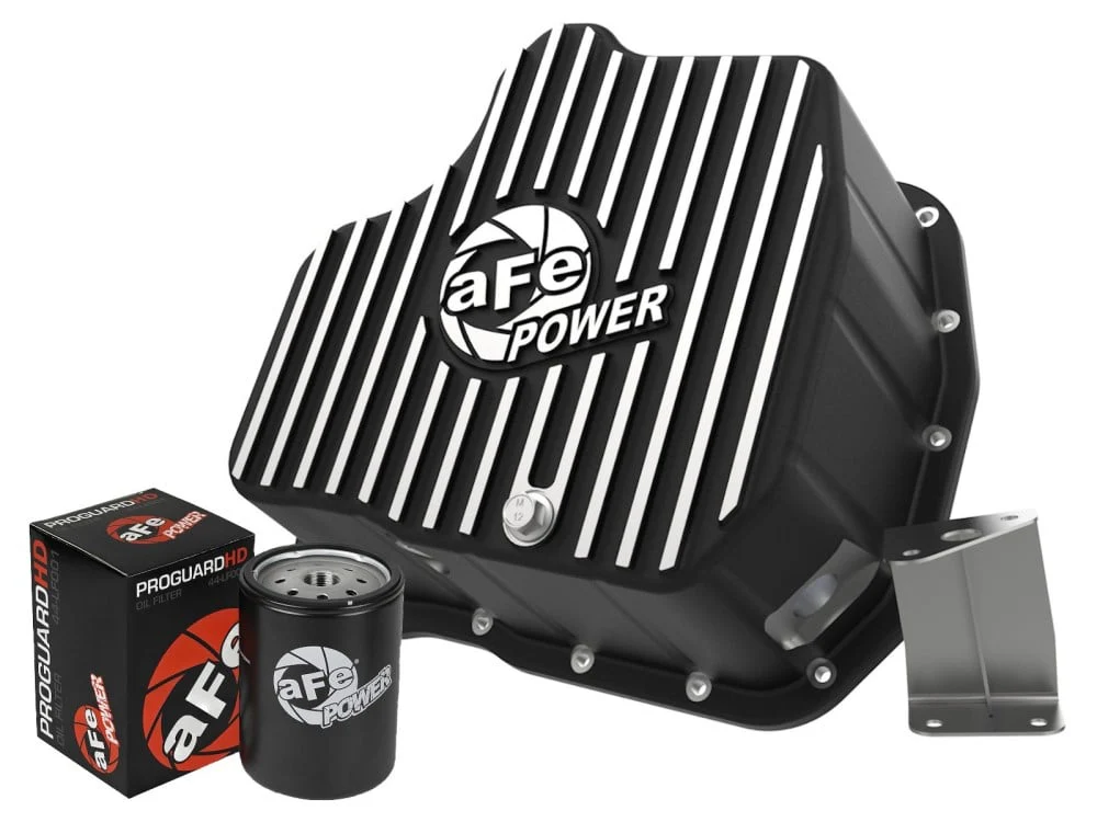 AFE Engine Oil Pan 11-16 GM 6.6L Duramax LML - Image 8