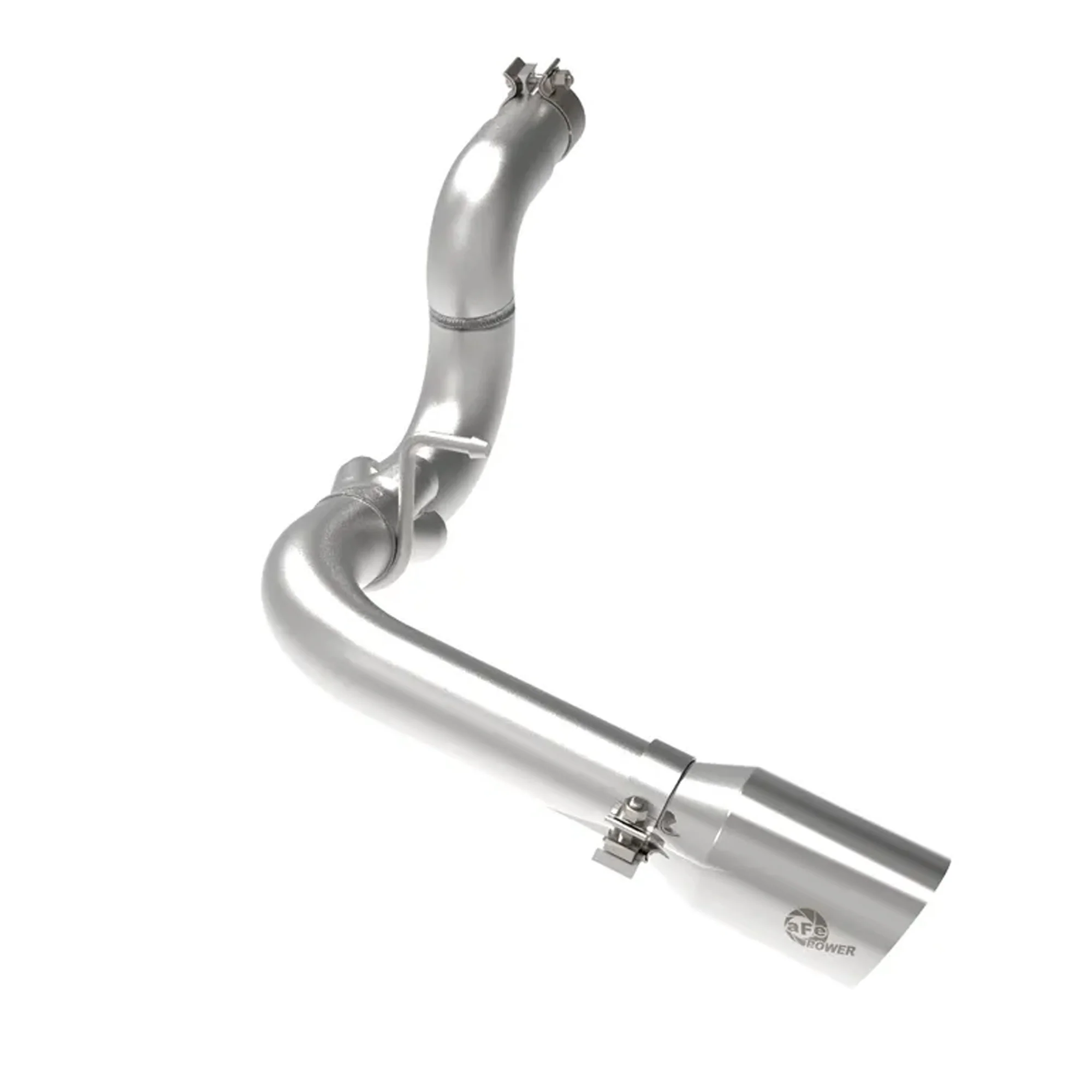 AFE Large Bore-HD 3" Stainless Steel DPF-Back Exhaust 20-23 Jeep Wrangler JL 3.0L EcoDiesel - Image 5