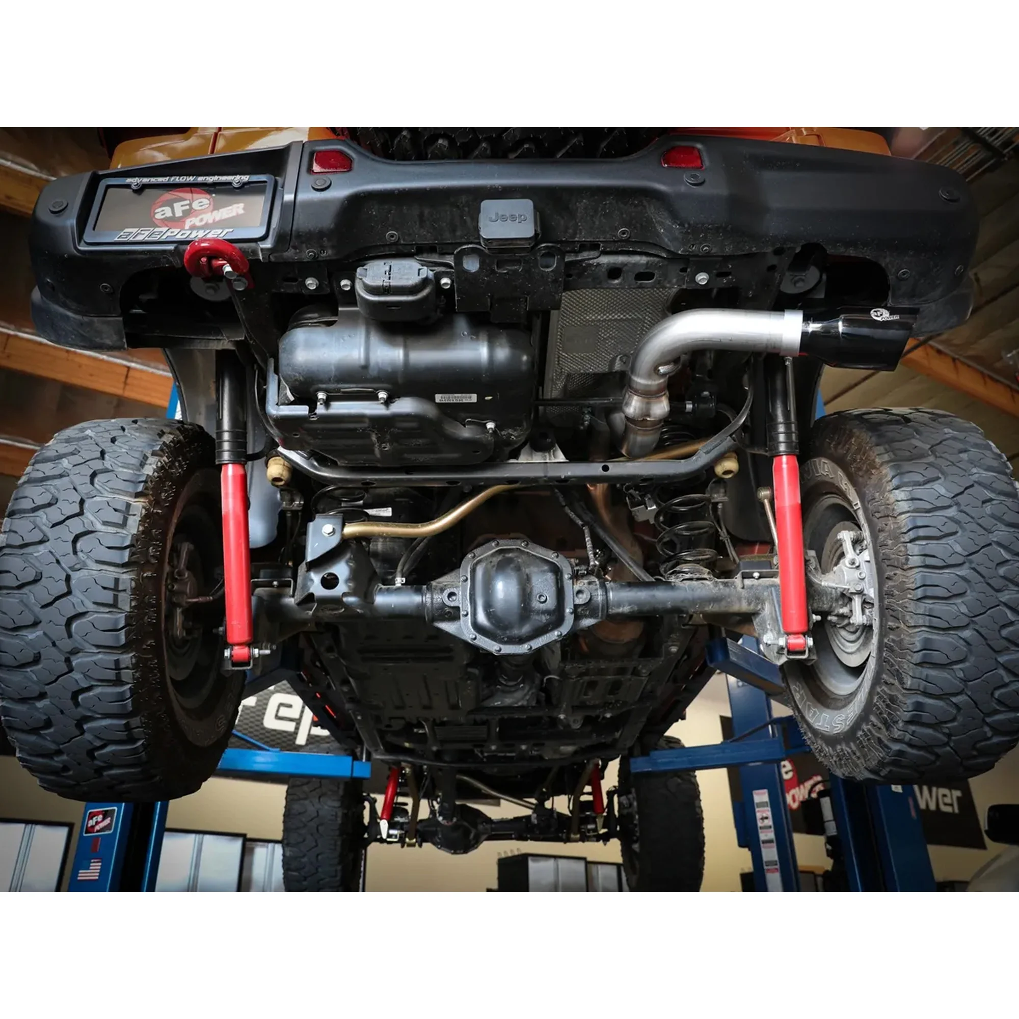 AFE Large Bore-HD 3" Stainless Steel DPF-Back Exhaust 20-23 Jeep Wrangler JL 3.0L EcoDiesel - Image 8
