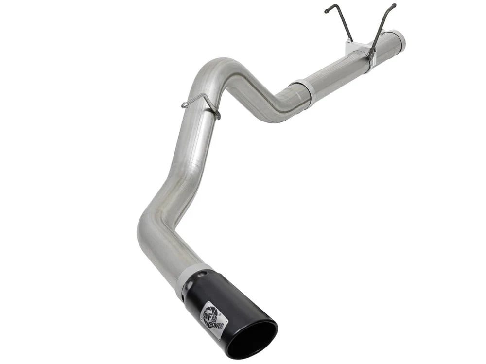 AFE Large Bore-HD 4" 409 Stainless Steel DPF-Back Exhaust 07.5-12 Ram 6.7L Cummins - Image 3