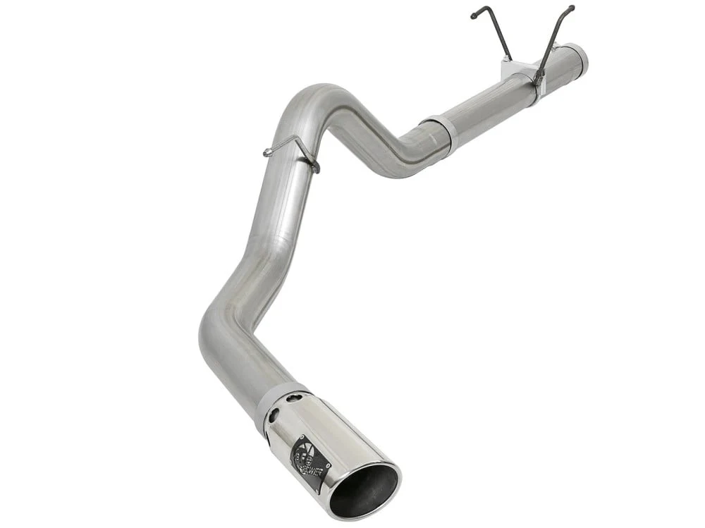 AFE Large Bore-HD 4" 409 Stainless Steel DPF-Back Exhaust 07.5-12 Ram 6.7L Cummins - Image 5