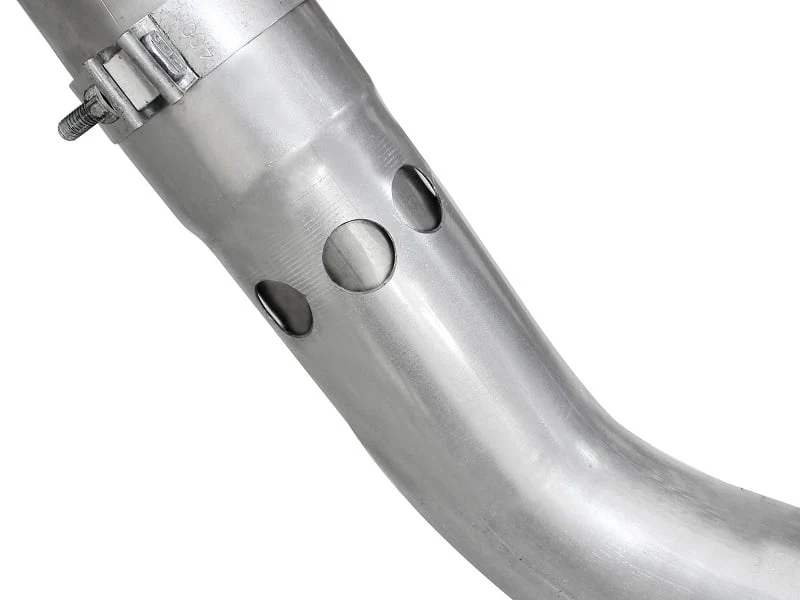 AFE Large Bore HD 4" Dual Side Exit Stainless Steel Exhaust System 15-16 Ford 6.7L Powerstroke - Image 2