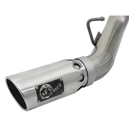 AFE Large Bore-HD 4" Stainless Dual Exhaust 17-19 GM 6.6L Duramax L5P - Image 4