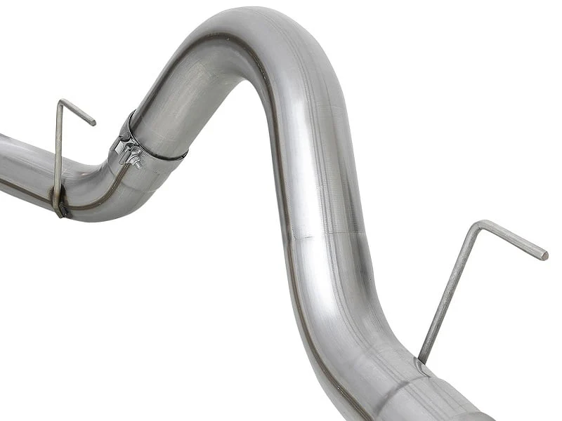 AFE Large Bore HD 4" Stainless Steel DPF Back Exhaust Kit 2021 Ford F-150 3.0L Powerstroke - Image 2