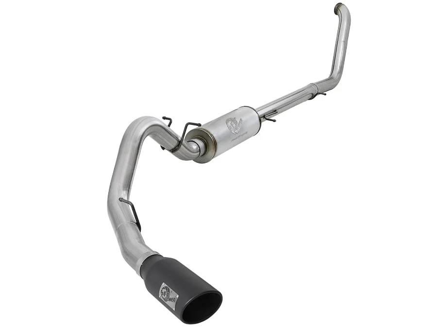 AFE Large Bore-HD 4" Stainless Steel Turbo-Back Exhaust System 00-03 Ford Excursion 7.3L Powerstroke - Image 2