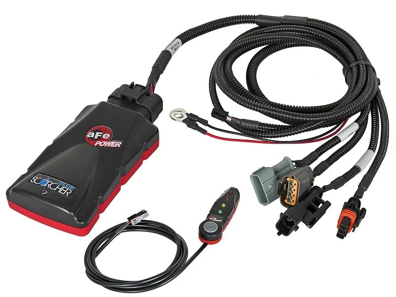 AFE Scorcher Blue Bluetooth Power Module 2020 Ford 6.7L Powerstroke - Image 4