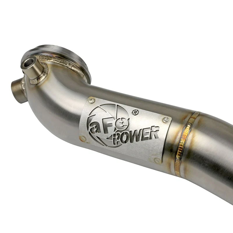 AFE Twisted Steel Headers / Up-Pipes / Down Pipe Kit 15.5-16 GM 6.6L Duramax LML - Image 9