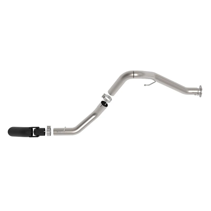 AFE Vulcan 3" 304 Stainless Steel DPF Back Hi-Tuck Exhaust 21-23 Jeep Gladiator JT 3.0L EcoDiesel - Image 2