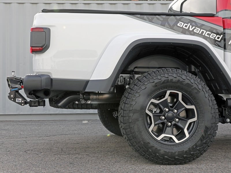 AFE Vulcan 3" 304 Stainless Steel DPF Back Hi-Tuck Exhaust 21-23 Jeep Gladiator JT 3.0L EcoDiesel - Image 4