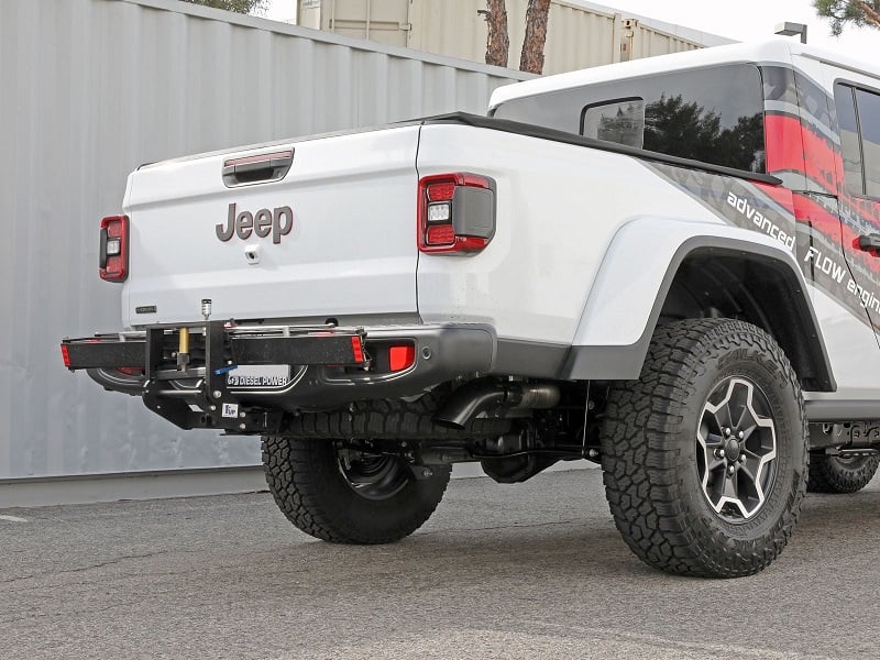 AFE Vulcan 3" 304 Stainless Steel DPF Back Hi-Tuck Exhaust 21-23 Jeep Gladiator JT 3.0L EcoDiesel - Image 5
