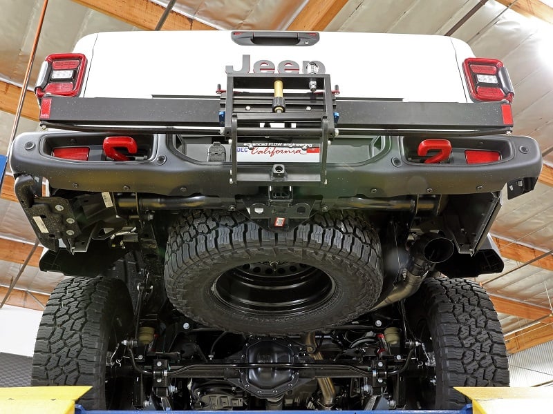 AFE Vulcan 3" 304 Stainless Steel DPF Back Hi-Tuck Exhaust 21-23 Jeep Gladiator JT 3.0L EcoDiesel - Image 8