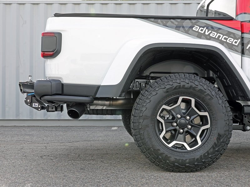 AFE Vulcan Series 3" 304 Stainless Steel DPF Back Exhaust 21-23 Jeep Gladiator JT 3.0L EcoDiesel - Image 5