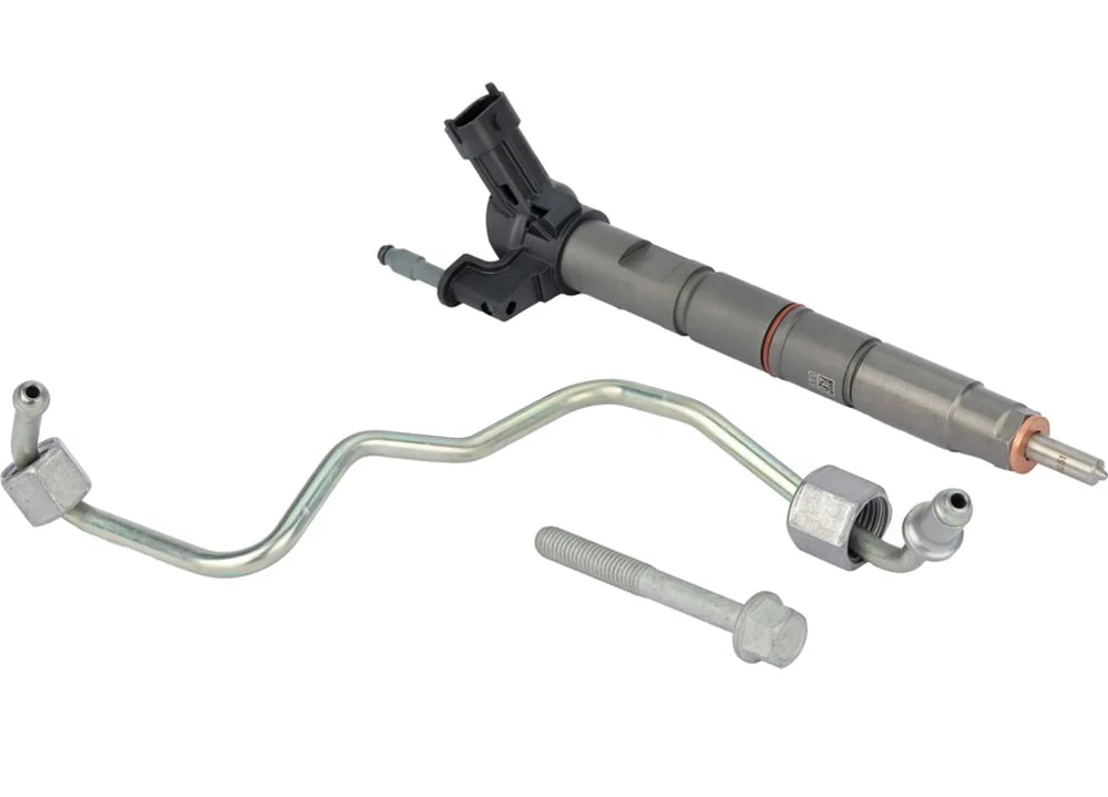 Alliant Power Fuel Injector With Line & Bolt Kit 11-16 GM 6.6L Duramax LML - Image 2