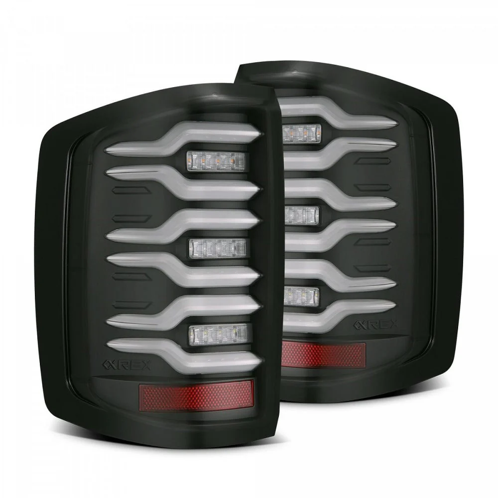 Alpharex LUXX-Series LED Tail Lights 15-19 GM 2500HD / 3500 - Image 2