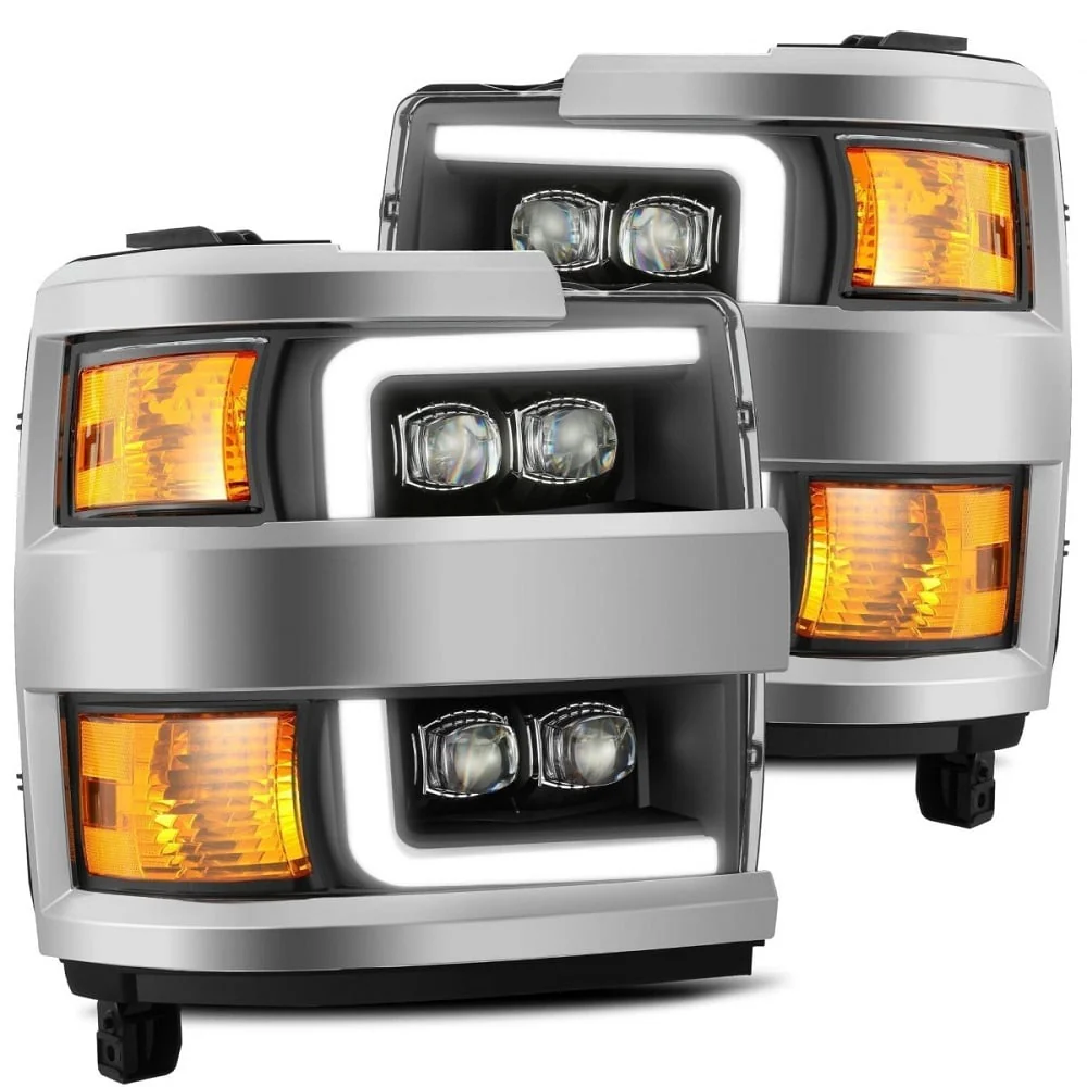 Alpharex MK II NOVA-Series LED Projector Headlights 15-19 Chevrolet 2500HD / 3500 - Image 2