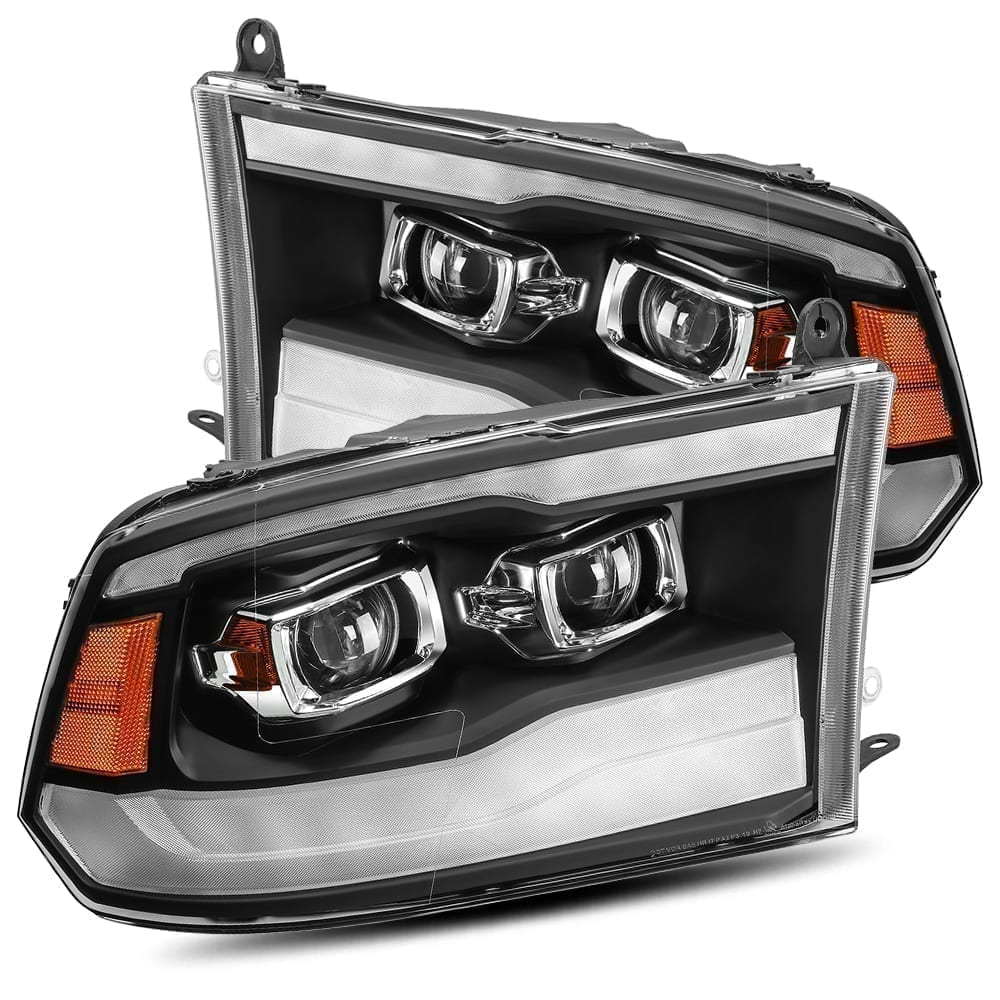 Alpharex MK II PRO-Series Halogen Projector Headlights 10-18 Dodge Ram 2500 / 3500 - Image 2