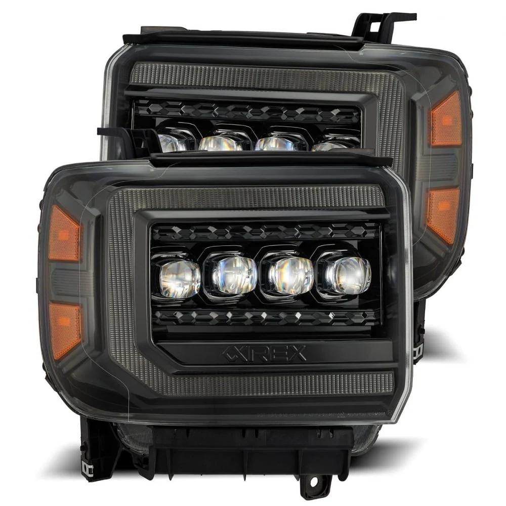 Alpharex NOVA-Series LED Projector Headlights 15-18 GMC 2500HD / 3500 - Image 2