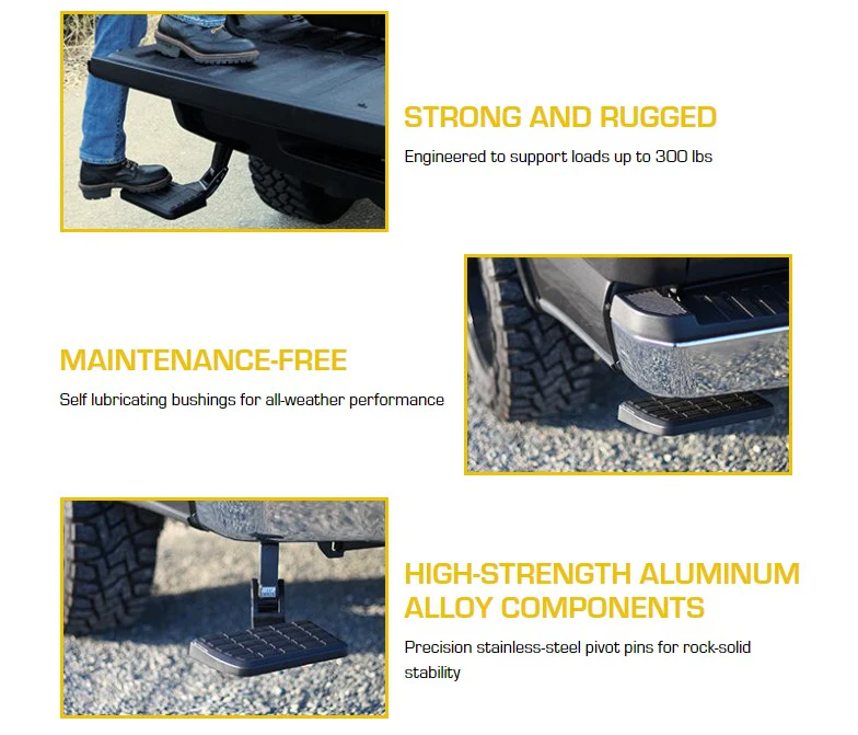 AMP Research BedStep® Flip Down Step 23-25 Ford F-250 / F-350 - Image 9