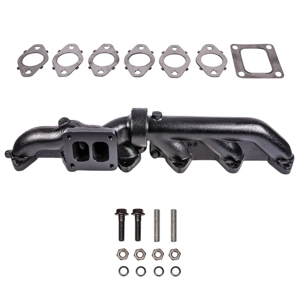 ATS Pulse Flow 2 Piece Exhaust Manifold Kit (T4) 03-07 Ram 5.9L Cummins - Image 3
