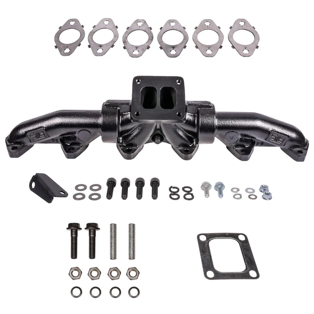 ATS Pulse Flow 3 Piece Exhaust Manifold Kit (T4) 98.5-02 Ram 5.9L Cummins - Image 3