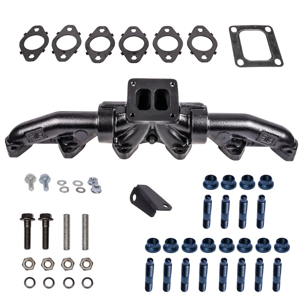 ATS Pulse Flow 3 Piece Exhaust Manifold Kit (T4) 98.5-02 Ram 5.9L Cummins - Image 4