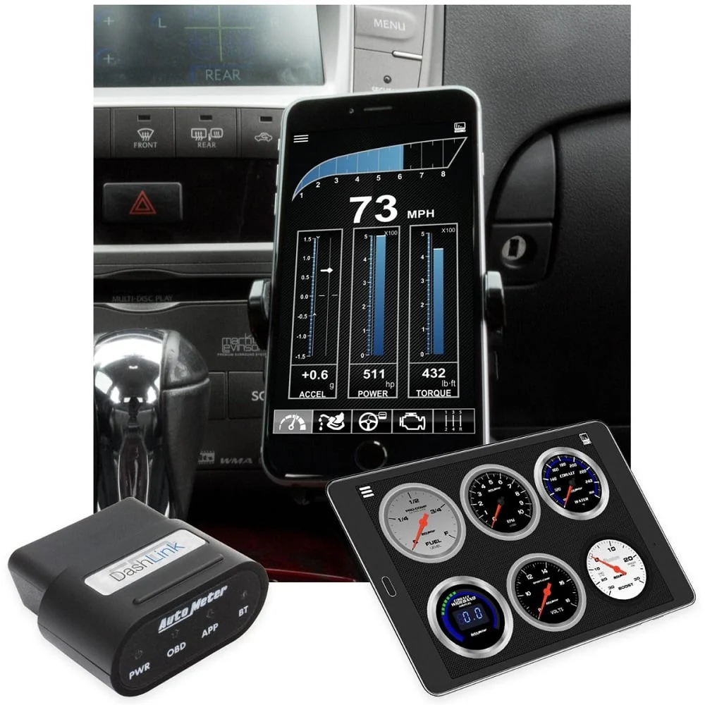 Auto Meter 6036 Dashlink II OBDII Wireless Data Module - Image 2