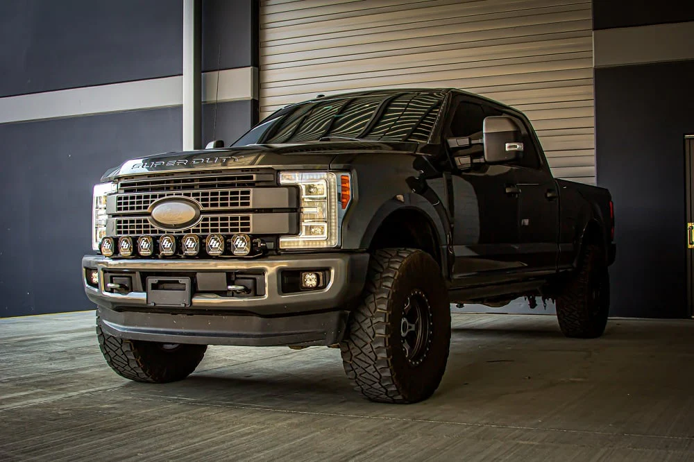 Baja Designs 7 XL Linkable Light Kit With Bumper Bracket 17-19 Ford Superduty - Image 4