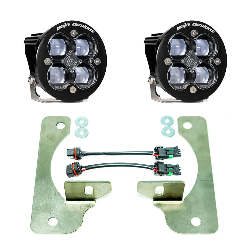 Baja Designs Squadron-R SAE Fog Pocket Light Kit 18-25 Jeep with Rubicon Bumper - Image 2