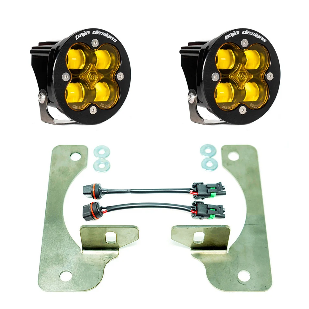 Baja Designs Squadron-R SAE Fog Pocket Light Kit 18-25 Jeep with Rubicon Bumper - Image 3
