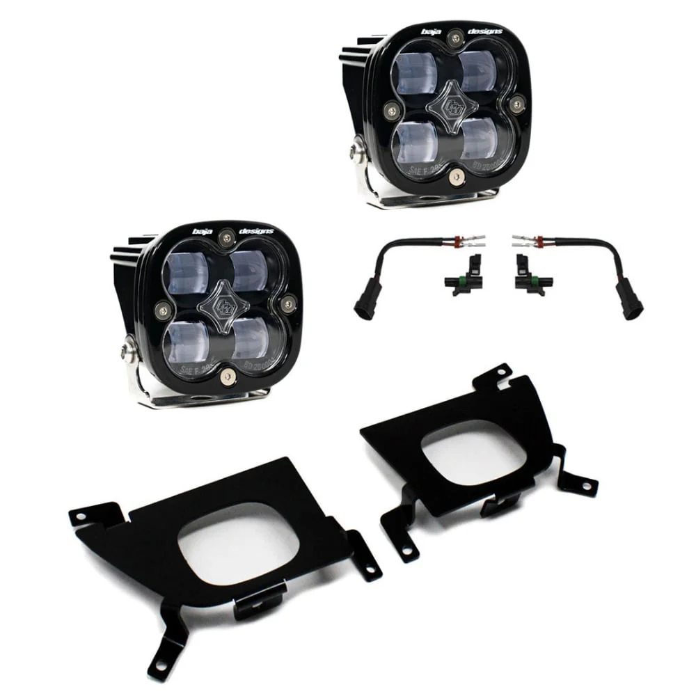 Baja Designs Squadron SAE Fog Pocket Light Kit 19-22 Silverado 1500 / 20-22 Silverado 2500HD / 3500 - Image 2