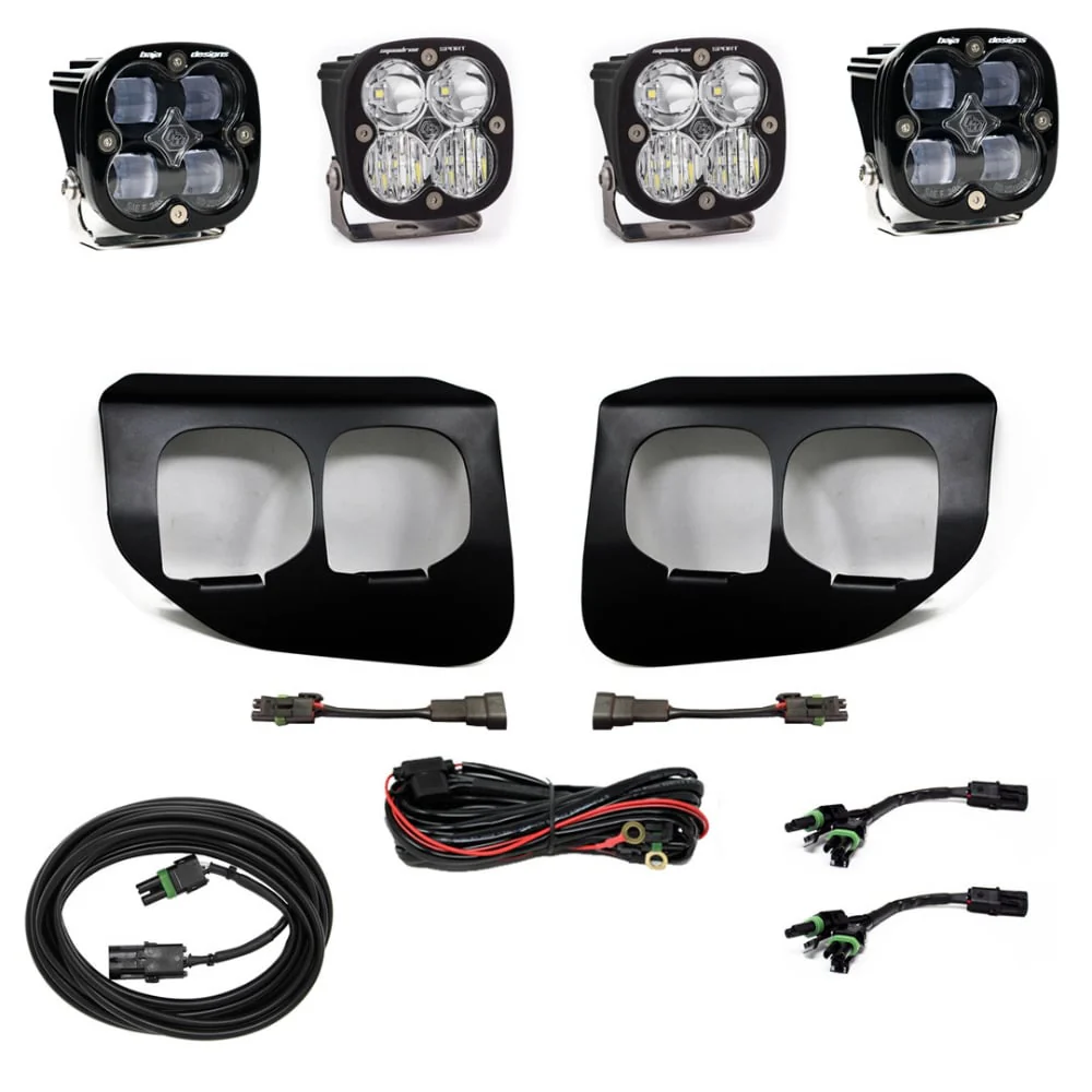 Baja Designs Squadron SAE/Sport Fog Pocket Light Kit 20-22 Ford F-250 / F-350 SuperDuty 4x4 - Image 2