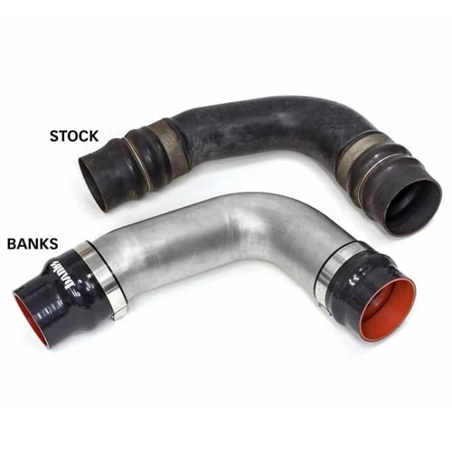 Banks 25964 Drivers Side Boost Tube Upgrade Kit (Natural Finish) 10-12 Dodge 6.7L Cummins - Image 2