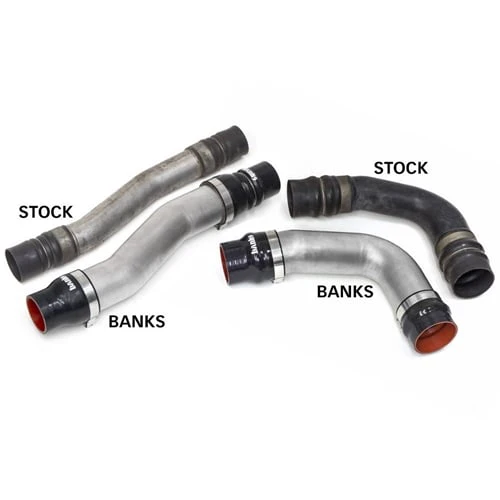 Banks 25965 Boost Tube System (Natural Finish) 10-12 Dodge 6.7L Cummins - Image 2