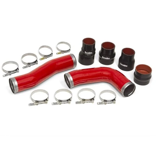 Banks 25998 Boost Tube System (Red Powdercoat) 10-12 Dodge 6.7L Cummins