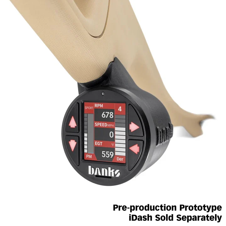 Banks iDash Stealth Pod Mount Single or Dual 11-16 Ford 6.7L Powerstroke - Image 4