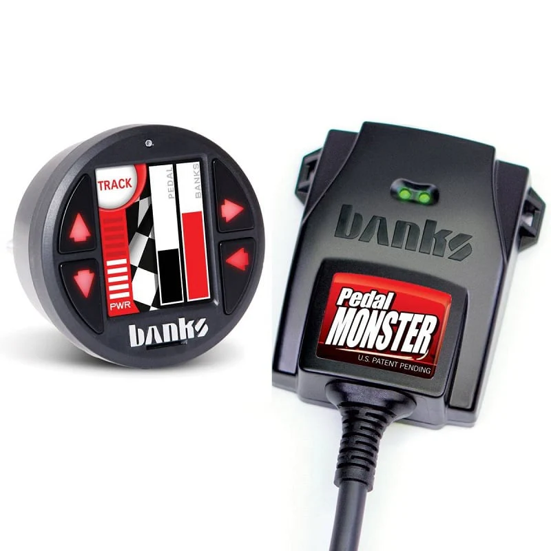 Banks PedalMonster Sensitivity Controller & iDash Data Pro 07.5-19 Cummins | 11-20 Powerstroke - Image 2