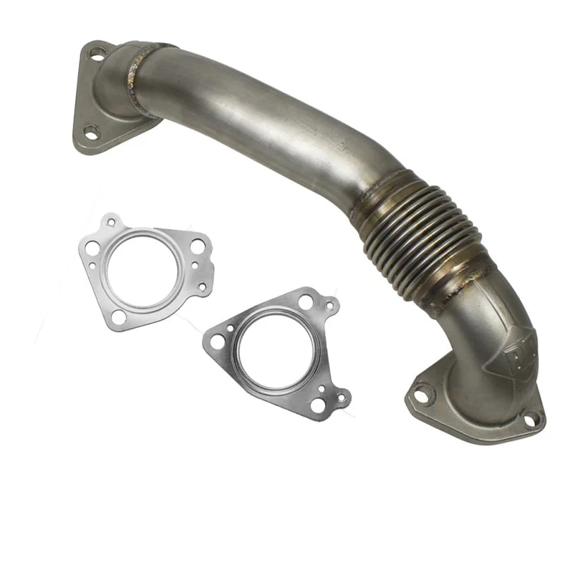 BD 1043803 Passenger Side Up-Pipe 01-04 GM 6.6L Duramax