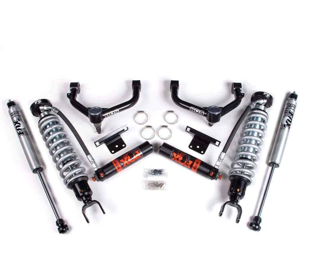 BDS Suspension 2" Coilover Leveling Kit Fox 2.5 DSC Shocks 13-18 Ram 1500 Without Air Ride