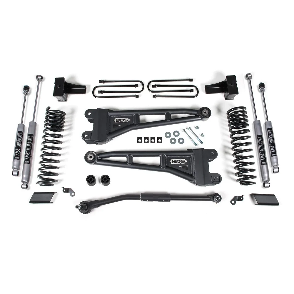 BDS Suspension 2.5" Radius Arm Lift Kit 17-19 Ford 6.7L Powerstroke 4WD - Image 2