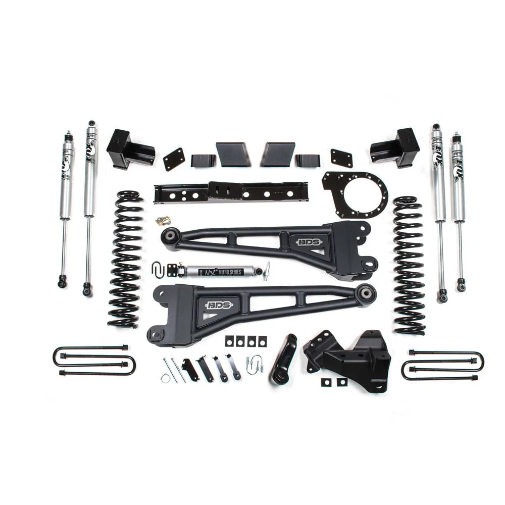 BDS Suspension 6" Radius Arm System 20-22 Ford 6.7L Powerstroke F250/350 4WD