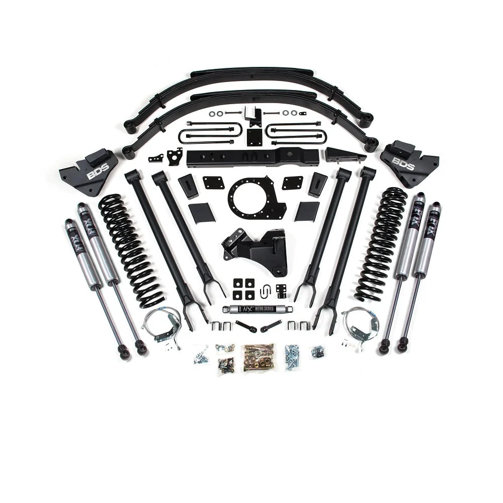 BDS Suspension 8" Lift 4 Link System 17-19 Ford 6.7L Powerstroke