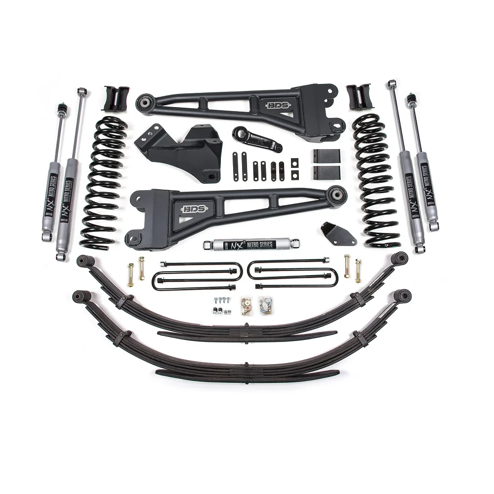 BDS Suspension 4" Radius Arm Lift Kit 05-07 Ford 6.0L Powerstroke F250 / F350 - Image 2